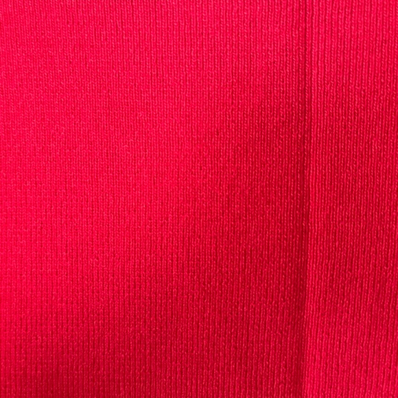 QUEST CE QUE C’EST Red Cardigan w Buttons, Size Large - Picture 4 of 4